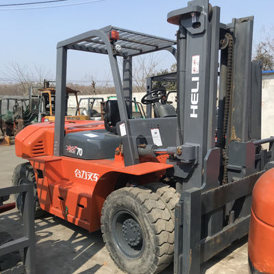 Elevadora eléctrica usada 7000 kg TCM Diésel propano elevadora eléctrica para su carga y descarga