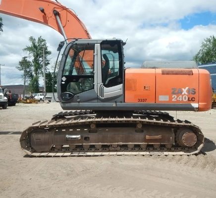 Excavadora Hitachi ZX240 de 24 toneladas con capacidad de cubo de 1.2M3 y rendimiento perfecto