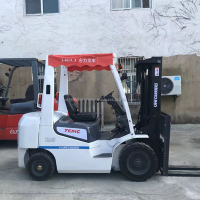 Japón TCM Fabricación de carretillas elevadoras usadas de 2,5 toneladas con válvula hidráulica original