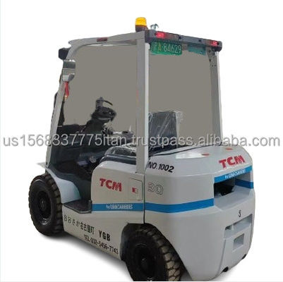 Mercado japonés de segunda mano TCM YGB 3 toneladas de carretillas elevadoras con 4500 KG de peso de la máquina