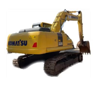 Excavadora original Komatsu PC220 Japón Excavadora de rastreo hidráulico usada