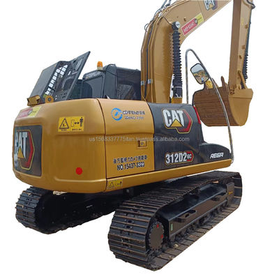 CAT 312D2GC Excavadora usada 13000 KG Máquina de construcción de rastreo para condiciones difíciles