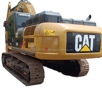 Gran excavadora Cat 336D de construcción usada con capacidad de cubo de 2,27M3 y potencia de 324 kw