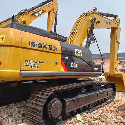 Vender máquinas usadas de excavadoras Cat 336D2 original válvula hidráulica 2.27M3 Capacidad de cubo