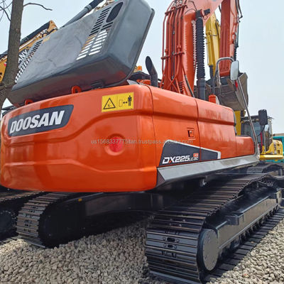 2016 Año DOOSAN DH225 Excavadora Máquina de construcción hidráulica de buen rendimiento