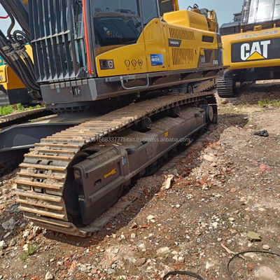 Excavadora VOLVO EC480DL usada con capacidad de cubo de 3,8 M3 y cilindro hidráulico original