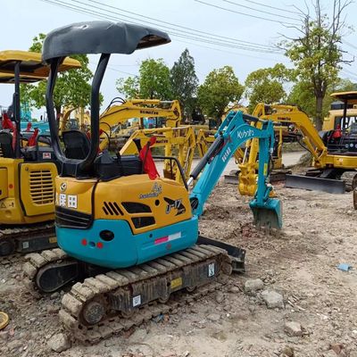 Excavadora Kubota KX U17 Mini de 1,7 toneladas Peso de funcionamiento