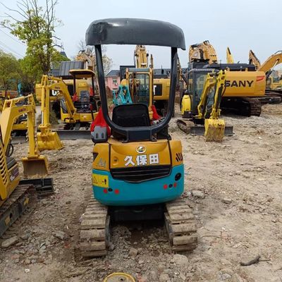 Excavadora Kubota KX U17 Mini de 1,7 toneladas Peso de funcionamiento