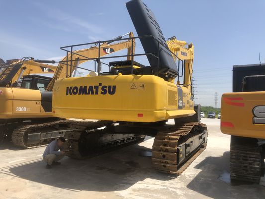 Japón Excavadora de rastreo hidráulica usada Komatsu PC450 45 toneladas con capacidad de cubo de 2M3
