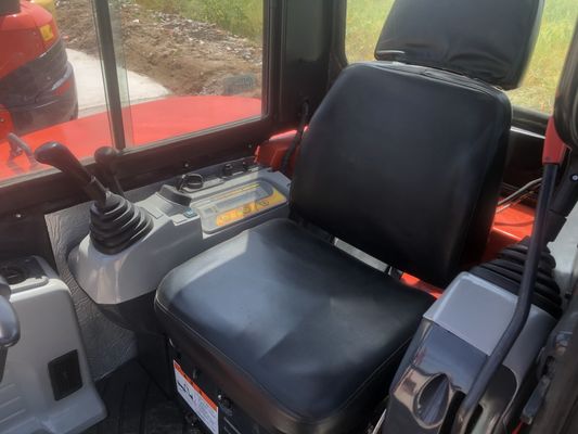 Excavadora Kubota KX165 de segunda mano con peso de operación de 5,5 toneladas y válvula hidráulica original