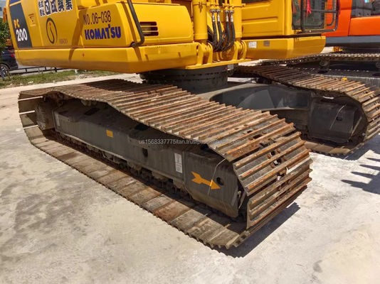 Excavadora Komatsu PC200 de 20 toneladas Japón Excavadora hidráulica de rastreo con consumo
