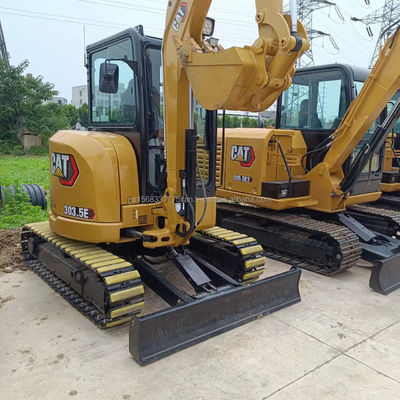 Mini Excavadora de válvula hidráulica 303.5e2 de Caterpillar con capacidad de cubo de 0.22M3