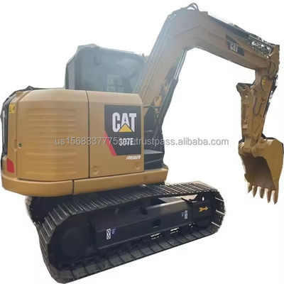 Caterpillar 7 toneladas utilizado Excavadora de granja excavadora mini en buenas condiciones