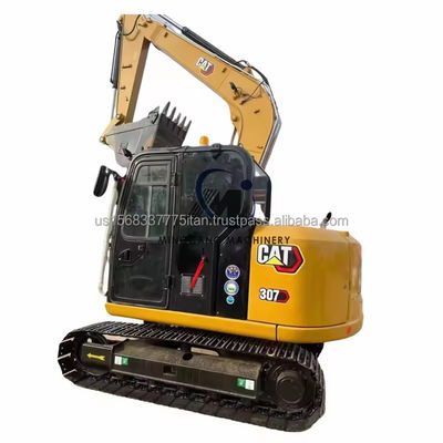 Excavadora de segunda mano original CAT 307 con cilindro hidráulico original en excelente estado