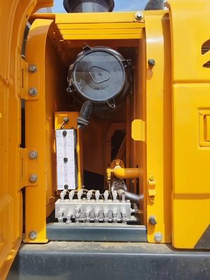 Excavadora Hyundai 220 220LC-9S de segunda mano con una bomba hidráulica original de 1.5M3 de capacidad de cubo