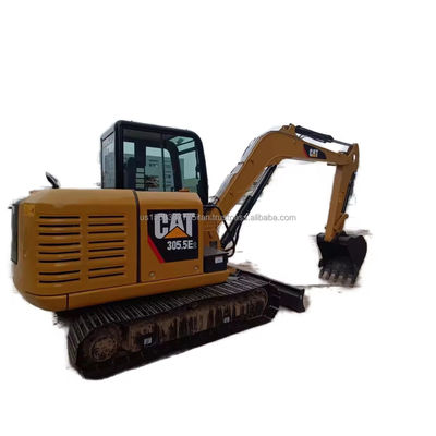 Cat 305.5e2 Excavadora utilizada para proyectos de construcción pesada Peso de la máquina 6000 KG