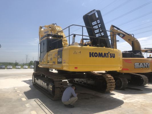 Excavadora original Komatsu PC450 Japón Excavadora hidráulica de rastreo con 45 toneladas