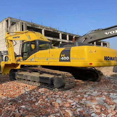 Excavadora hidráulica Komatsu PC400-7 de 40 toneladas utilizada en Shanghai con 0-2000 horas de trabajo