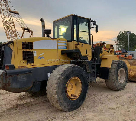 20 toneladas de carga nominal Komatsu WA 380 Cargador usado Gran máquina de construcción de alto rendimiento