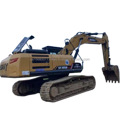 SANY SY365H Excavadora de rastreo con capacidad de cubo de 1,9 m3 y bomba hidráulica original