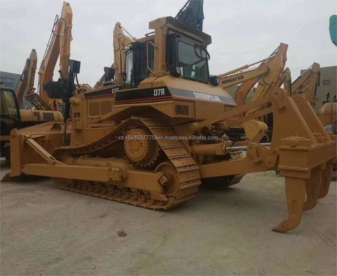 Bulldozer Cat D7R usado con cilindro hidráulico original 23400 KG máquina de construcción