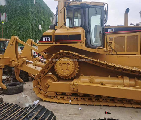 Bulldozer Cat D7R usado con cilindro hidráulico original 23400 KG máquina de construcción