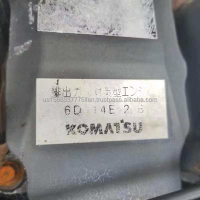 Válvula hidráulica original de 45 toneladas Excavadoras usadas Komatsu PC450 con gran y seguro