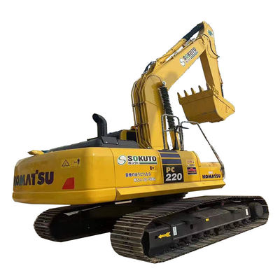 Válvula hidráulica original Komatsu PC220 Excavadora de segunda mano 0-2000 Horas de trabajo ahora