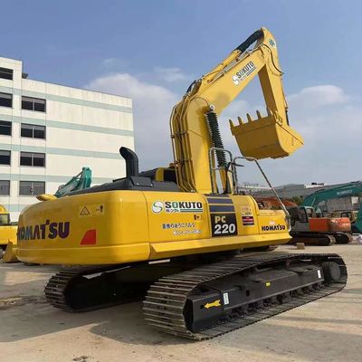 Válvula hidráulica original Komatsu PC220 Excavadora de segunda mano 0-2000 Horas de trabajo ahora