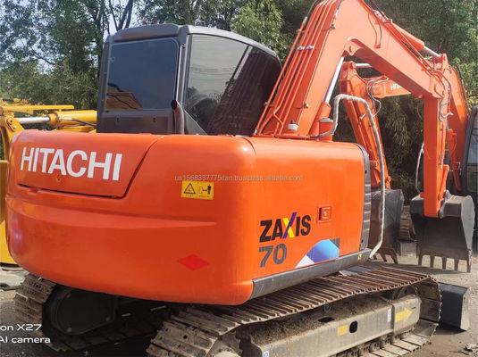 Las excavadoras Hitachi ZX70 utilizadas para la máquina Peso de 7000 KG Peso de operación 10 toneladas