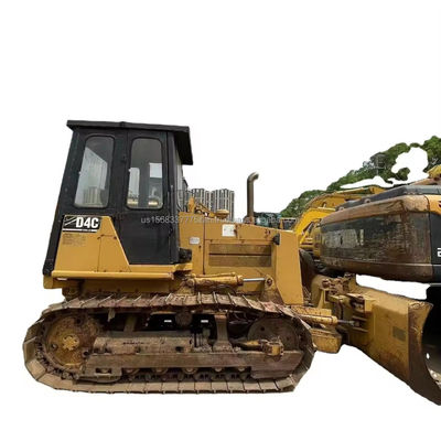 Bulldozer Cat D4C usado con bomba hidráulica original Equipo de construcción asequible