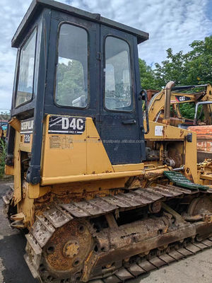 Bulldozer Cat D4C usado con bomba hidráulica original Equipo de construcción asequible