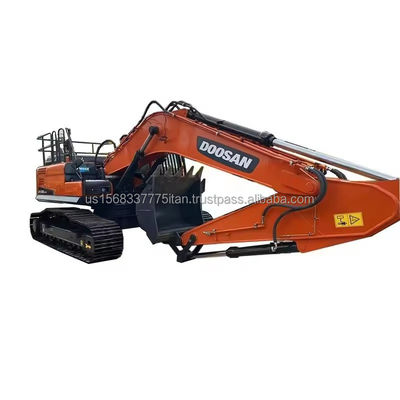 Excavadora de segunda mano Doosan DX225 de 22.5 toneladas Equipo de construcción de pintura original