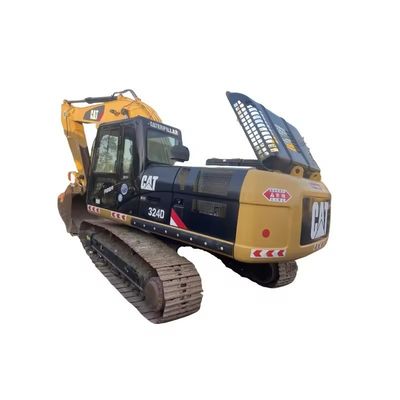 Máquina excavadora Caterpillar 324 324D con motor CAT 320 y peso de la máquina de 12000 KG