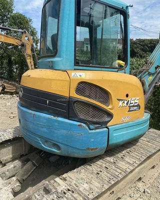 KUBOTA KX155 Excavadora con y Componentes del núcleo Motor usado pero en excelentes condiciones