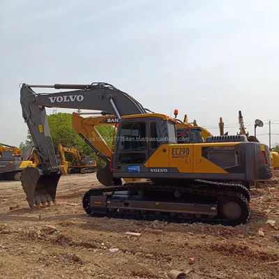 Excavadora VOLVO EC290 de 29 toneladas usada con cilindro hidráulico original