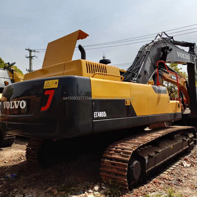 Excavadora hidráulica con excavadora VOLVO EC480 importada con 0-2000 horas de trabajo