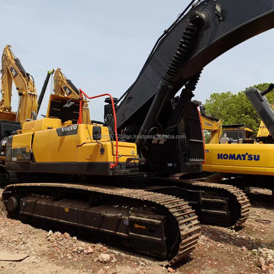 Excavadora VOLVO EC480 original máquina de rastreo hidráulica usada con capacidad de cubo de 3,8M3