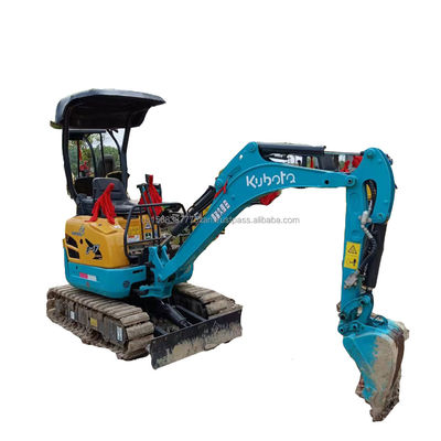 KUBOTA KXU17 mini excavadora utilizada en tiendas de materiales de construcción con características