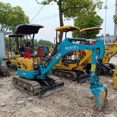 KUBOTA KXU17 mini excavadora utilizada en tiendas de materiales de construcción con características
