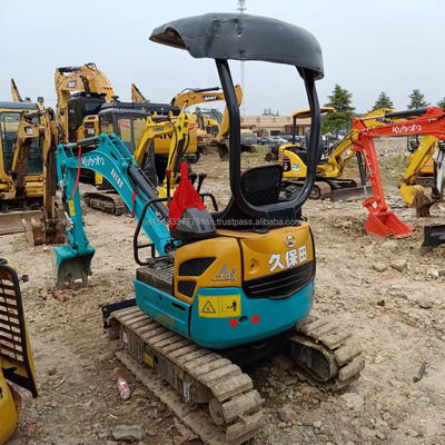 Excavadora KUBOTA KXU17 utilizada en tiendas de materiales de construcción con motor y rodamiento duradero