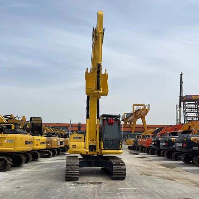 Excavadora hidráulica de 20 toneladas Komatsu PC200 para construcción de movimiento de tierra de rastreador medio