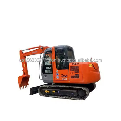 Mini Hitachi ZX60 excavadora de 6 toneladas hecha en Japón con bomba hidráulica original de 2016