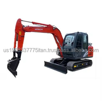 Hipercinesis con válvula hidráulica original de Japón 6TON Hitachi ZX60 Mini Excavadora