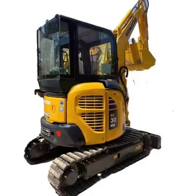 3000 KG de segunda mano Komatsu PC30 Excavadora de segunda mano con válvula original en buenas condiciones