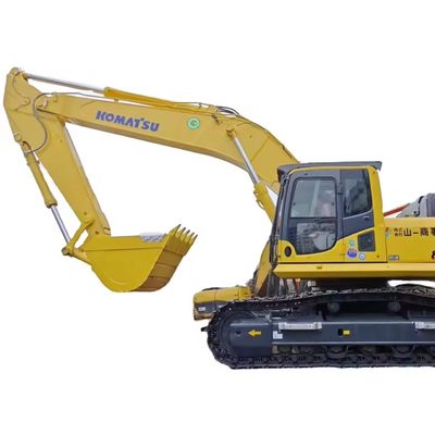 cilindro hidráulico original y rendimiento de 22 toneladas Excavadora usada de Japón Komatsu