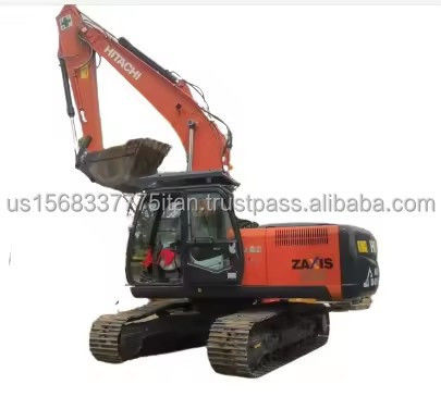 Excavadora usada Hitachi ZX60 con válvula hidráulica original y cilindro mejor opción