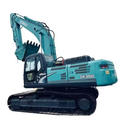 2016 Usado Kobelco SK350 excavadora excavadora con bomba hidráulica original en buenas condiciones