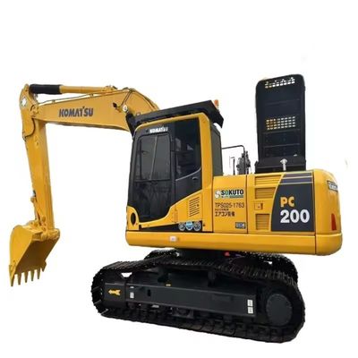 Excavadora japonesa Komatsu usada PC200 119 kW válvula hidráulica original en buen estado