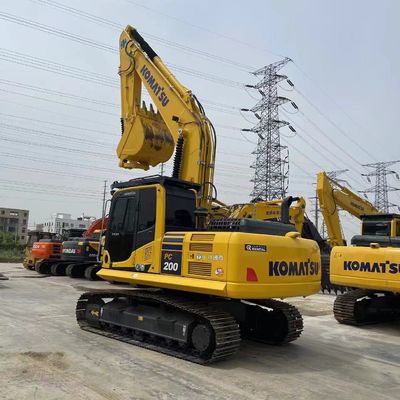 Excavadora japonesa Komatsu usada PC200 119 kW válvula hidráulica original en buen estado